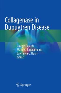 Cover of the book Collagenase in Dupuytren Disease
