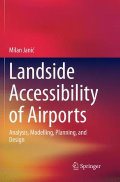 Couverture de l’ouvrage Landside Accessibility of Airports