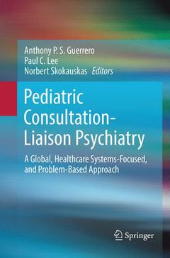 Couverture de l’ouvrage Pediatric Consultation-Liaison Psychiatry