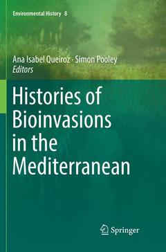 Couverture de l’ouvrage Histories of Bioinvasions in the Mediterranean