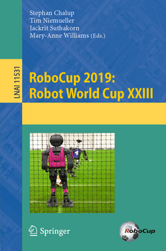 Couverture de l’ouvrage RoboCup 2019: Robot World Cup XXIII