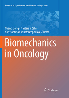 Couverture de l’ouvrage Biomechanics in Oncology