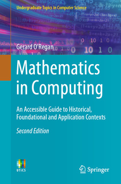 Couverture de l’ouvrage Mathematics in Computing