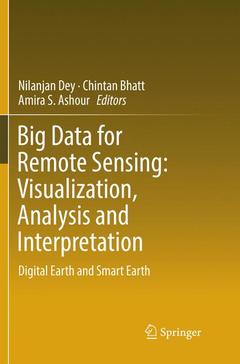 Couverture de l’ouvrage Big Data for Remote Sensing: Visualization, Analysis and Interpretation