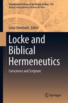 Cover of the book Locke and Biblical Hermeneutics