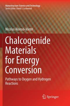 Couverture de l’ouvrage Chalcogenide Materials for Energy Conversion