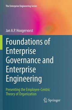 Couverture de l’ouvrage Foundations of Enterprise Governance and Enterprise Engineering