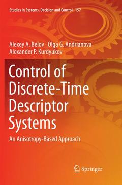 Couverture de l’ouvrage Control of Discrete-Time Descriptor Systems