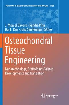 Couverture de l’ouvrage Osteochondral Tissue Engineering