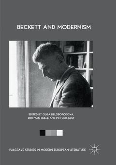 Couverture de l’ouvrage Beckett and Modernism