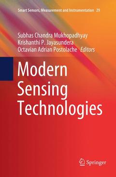 Cover of the book Modern Sensing Technologies 