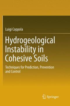 Cover of the book Hydrogeological Instability in Cohesive Soils
