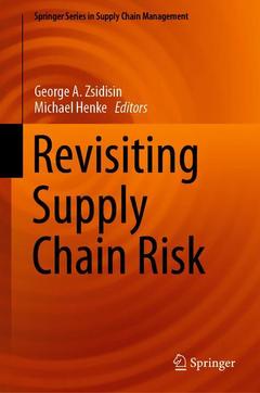 Couverture de l’ouvrage Revisiting Supply Chain Risk