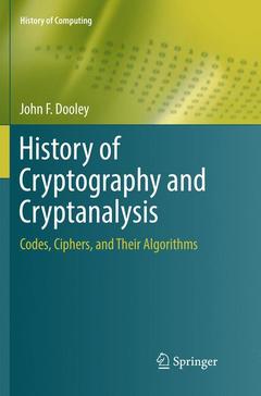 Couverture de l’ouvrage History of Cryptography and Cryptanalysis