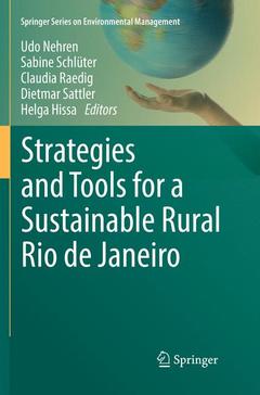 Couverture de l’ouvrage Strategies and Tools for a Sustainable Rural Rio de Janeiro