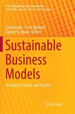 Couverture de l’ouvrage Sustainable Business Models