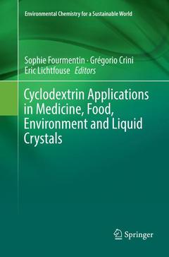 Couverture de l’ouvrage Cyclodextrin Applications in Medicine, Food, Environment and Liquid Crystals