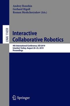 Cover of the book Interactive Collaborative Robotics