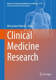 Couverture de l’ouvrage Clinical Medicine Research