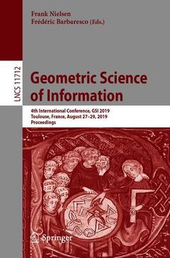 Couverture de l’ouvrage Geometric Science of Information