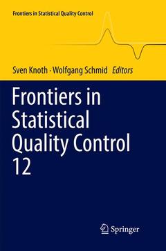 Cover of the book Frontiers in Statistical Quality Control 12