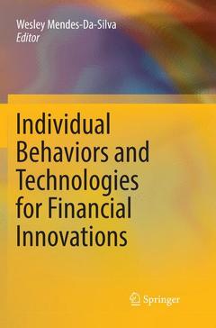 Couverture de l’ouvrage Individual Behaviors and Technologies for Financial Innovations