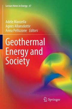 Cover of the book Geothermal Energy and Society