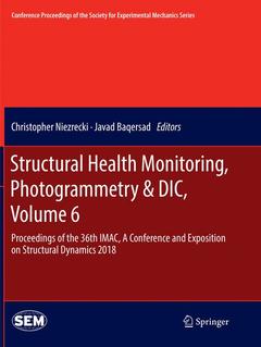 Cover of the book Structural Health Monitoring, Photogrammetry & DIC, Volume 6