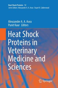 Couverture de l’ouvrage Heat Shock Proteins in Veterinary Medicine and Sciences