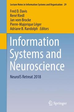 Couverture de l’ouvrage Information Systems and Neuroscience