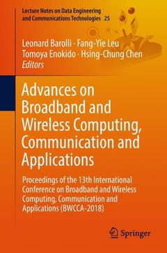 Couverture de l’ouvrage Advances on Broadband and Wireless Computing, Communication and Applications