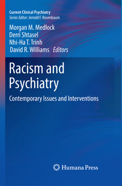Couverture de l’ouvrage Racism and Psychiatry