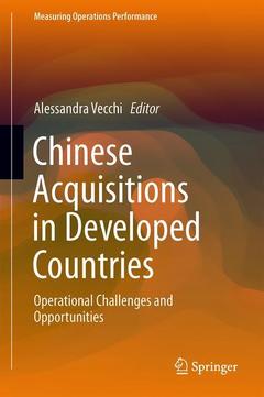 Couverture de l’ouvrage Chinese Acquisitions in Developed Countries