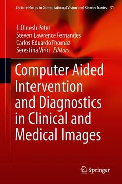 Couverture de l’ouvrage Computer Aided Intervention and Diagnostics in Clinical and Medical Images