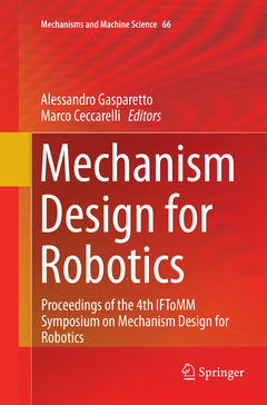 Couverture de l’ouvrage Mechanism Design for Robotics