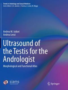 Couverture de l’ouvrage Ultrasound of the Testis for the Andrologist