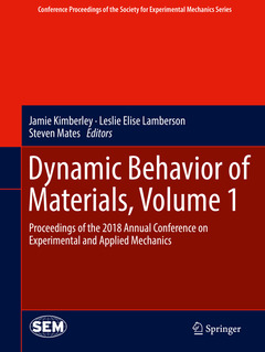 Cover of the book Dynamic Behavior of Materials, Volume 1