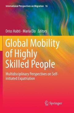 Cover of the book Global Mobility of Highly Skilled People