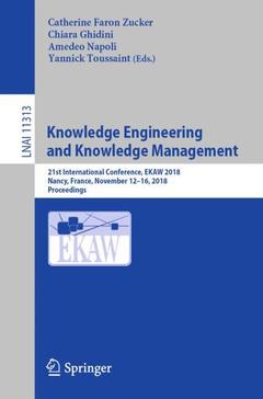 Couverture de l’ouvrage Knowledge Engineering and Knowledge Management