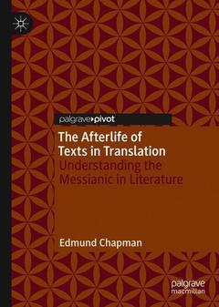 Couverture de l’ouvrage The Afterlife of Texts in Translation