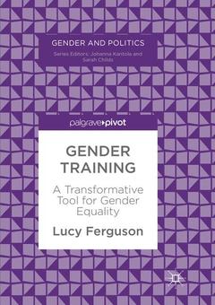 Couverture de l’ouvrage Gender Training