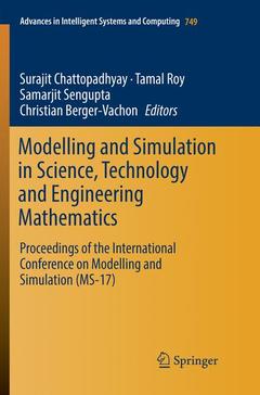 Couverture de l’ouvrage Modelling and Simulation in Science, Technology and Engineering Mathematics