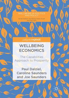 Couverture de l’ouvrage Wellbeing Economics