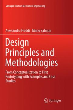 Couverture de l’ouvrage Design Principles and Methodologies