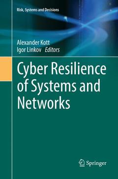 Couverture de l’ouvrage Cyber Resilience of Systems and Networks