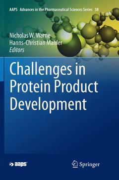 Couverture de l’ouvrage Challenges in Protein Product Development