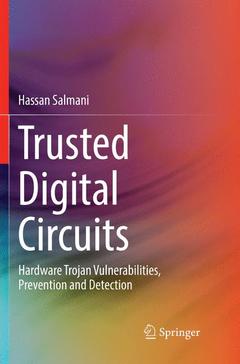Couverture de l’ouvrage Trusted Digital Circuits