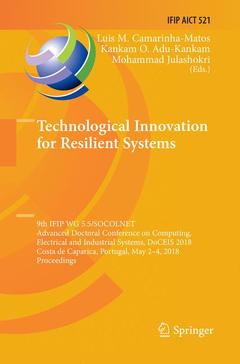 Couverture de l’ouvrage Technological Innovation for Resilient Systems