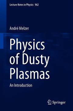 Couverture de l’ouvrage Physics of Dusty Plasmas