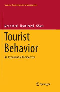 Couverture de l’ouvrage Tourist Behavior